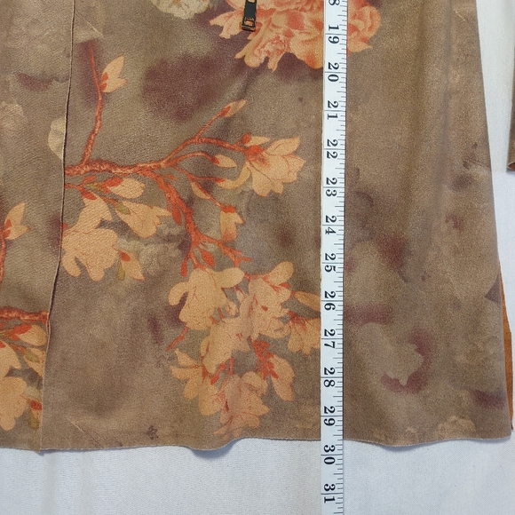 Amanda Green Floral Fall Lightweight Open Jacket, XXL - Picture 14 of 15
